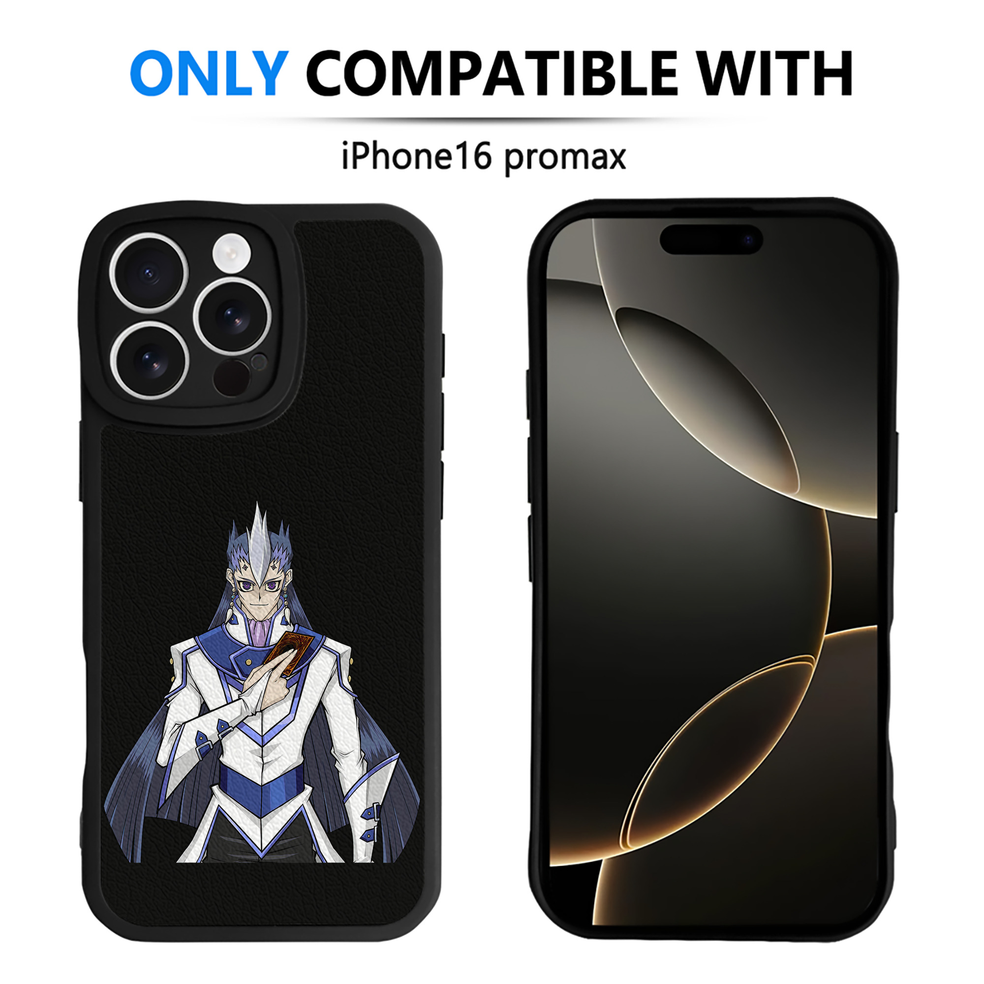 遊☆戯☆王 Yu-Gi-Oh! 【iPhone 16シリーズ対応】シリコンスマホケース（レザー調） 材質：シリコン